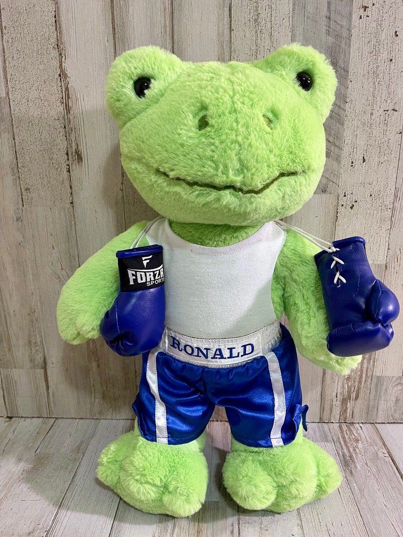 Build-a-bear Personalized Boxing Shorts and Gloves. - Etsy