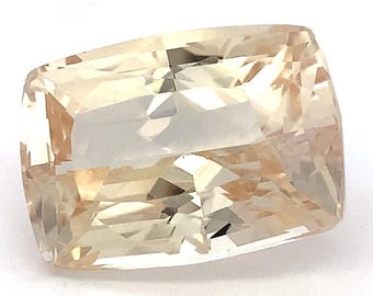 55 Carat Triphane Kunzite Long Cushion Cut Gemstone For Pendant And Collection