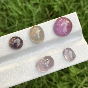 Natural Sapphire Cabs, Beautiful Polished Sapphire Cabochons, Jewelry Size Sapphire Cab, Sapphire Cabochon