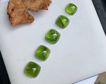 Olivine Green Peridot Cabochons, Natural Green Peridot Cabochons, Ring and Pendant Size Peridot Cab, Peridot Jewellery