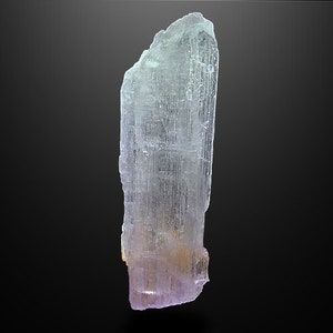 Soft Pink Natural Kunzite Crystal, Raw Kunzite Crystal, Terminated Kunzite Crystal, Healing Kunzite, Kunzite Necklace, 41.38 Gram