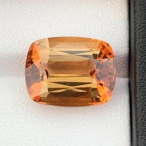 Rich Brown Topaz Loose Gemstone, Brown colour Topaz Cut Stone , Cushion Cut Topaz Stone For Jewellery, November Birthstone, 18.10 Carat