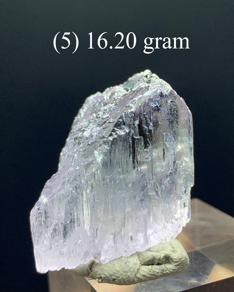 Kunzite Afghane Naturelle - Pierre Fine 8,4 Carats, Neuve Sans Emballage D'origine