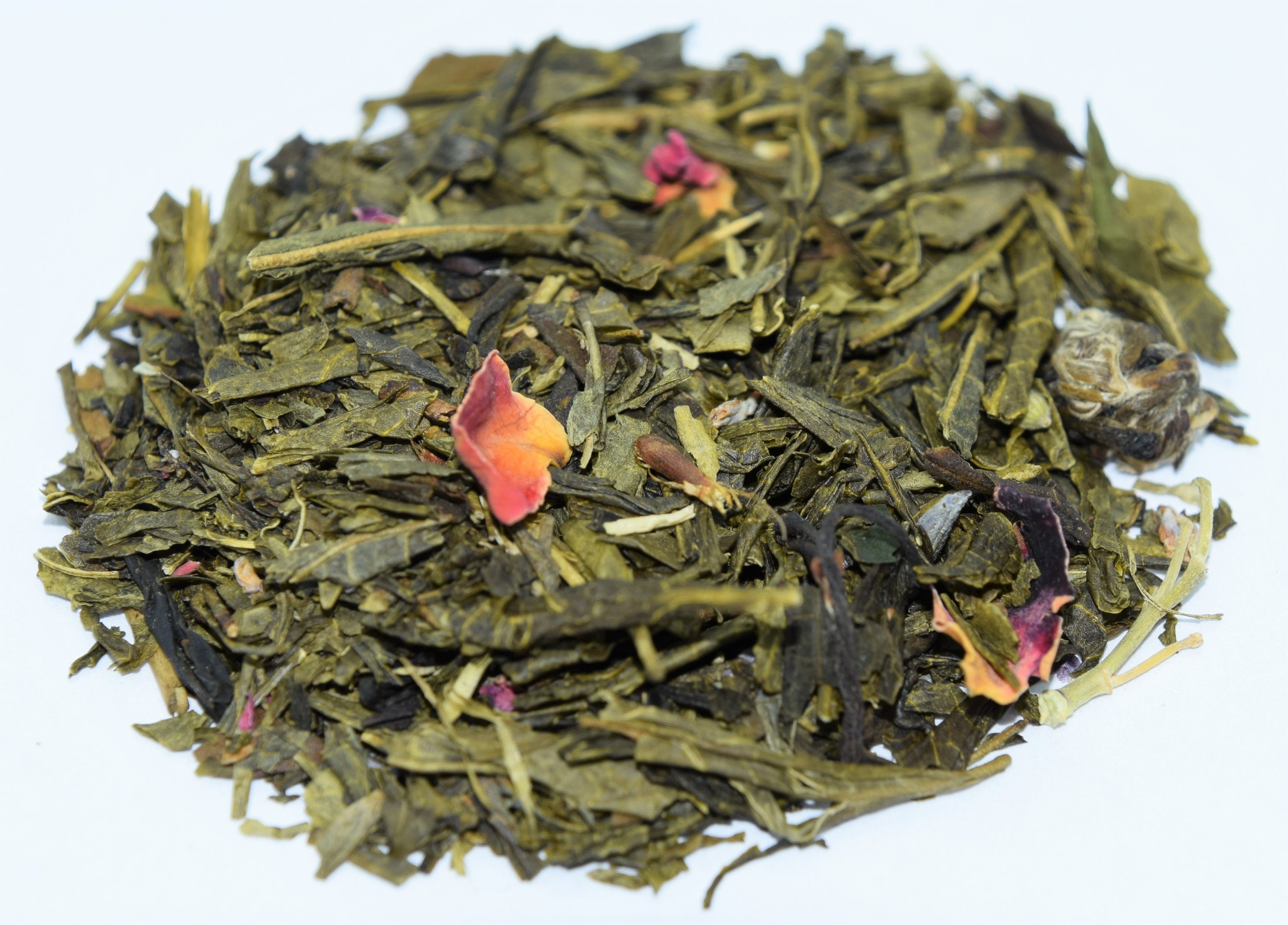 Thé Vert Symphonie Bleue Litchi-Violette Sachet de 50 Gr