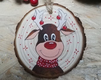 Décoration de Noël en bois