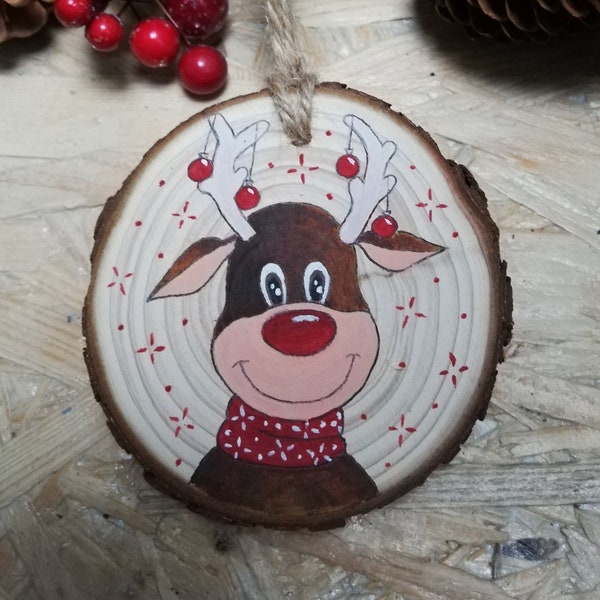 Décoration de Noël en bois