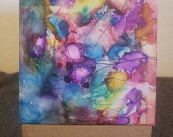 Alcohol Ink Techniques on YUPO! – The Frugal Crafter Blog