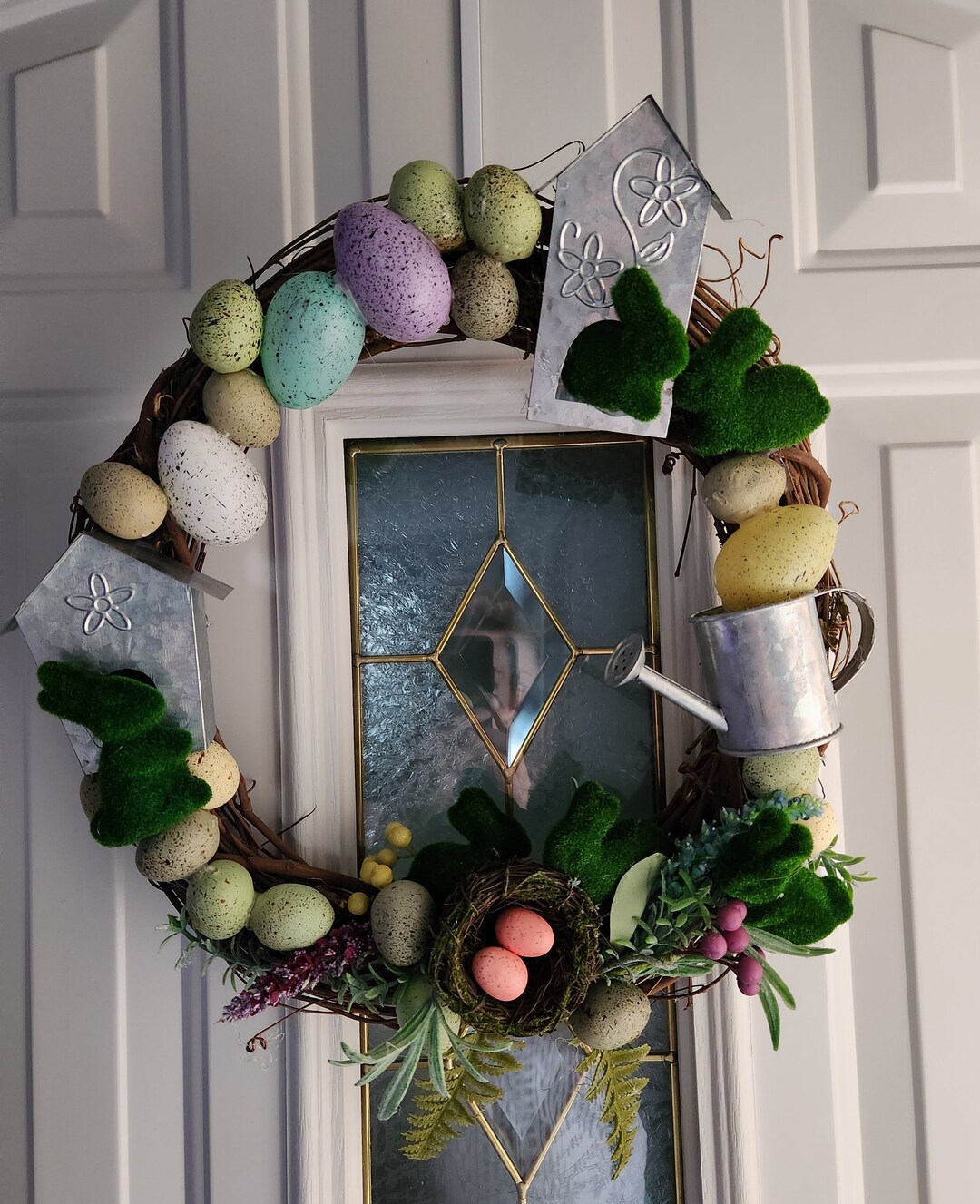 Primitive Rabbit Wreath Rabbit Wood Vine Wreath - Etsy