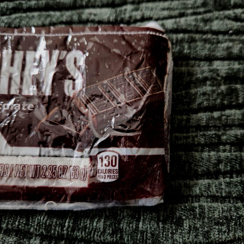 Hersheys Milk Chocolate Candy Wrapper Key Chain Holder Homemade - Etsy