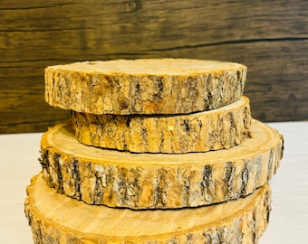 Wood slices, Wood Slabs, Wooden Circles, wood base, cake stands,