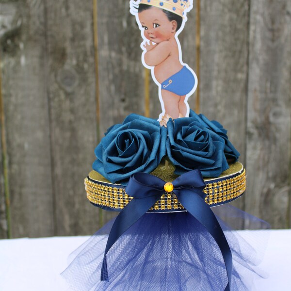Royal Prince Baby Shower Centerpieces Etsy