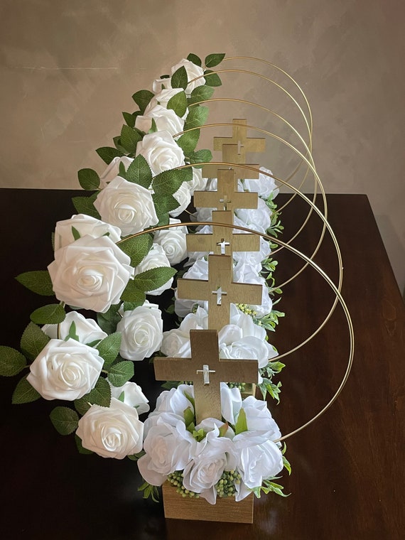 Amyhill 3 Sets Cross Table Decor Confirmation Candle Iraq