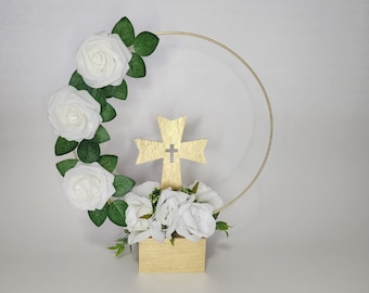 Baptism Centerpieces • Christening Centerpieces • first communion Centerpieces • Centerpieces