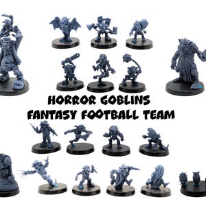 Horror Goblin Fantasy Football Team - UGNI Miniatures