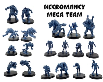 Necromancy Mega Fantasy Football Team - BruteFun Miniatures