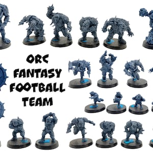 Orc Fantasy Football - BruteFun Miniatures