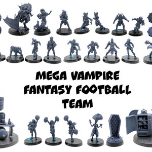 Mega Vampire Fantasy Football Team - UGNI Miniatures