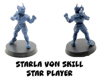 Starla Von Skill Star Player - UGNI Miniatures