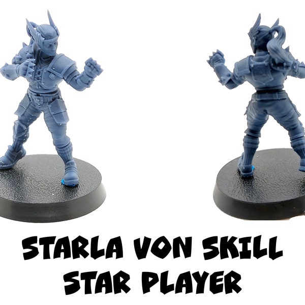 Starla Von Skill Star Player - UGNI Miniatures