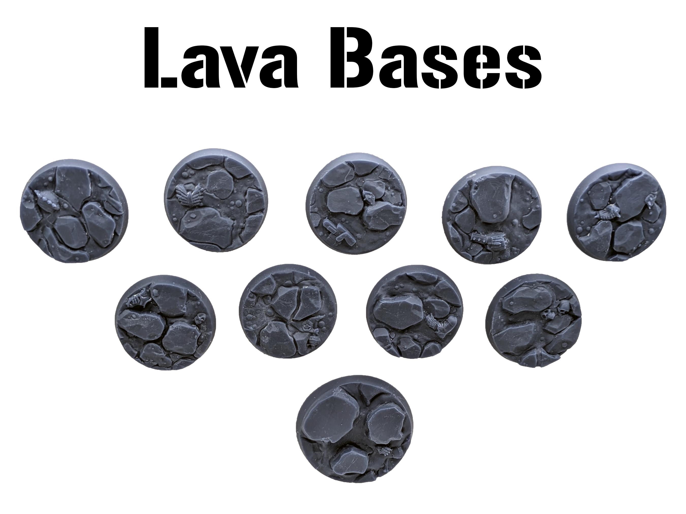 Socles de lave - UGNI Miniatures