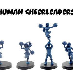 Human Cheerleaders - UGNI Miniatures