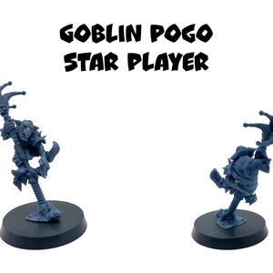 Goblin Pogo Star Player - BruteFun Miniatures
