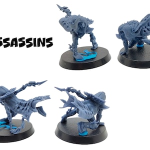 Dark Elf Assassins - UGNI Miniatures