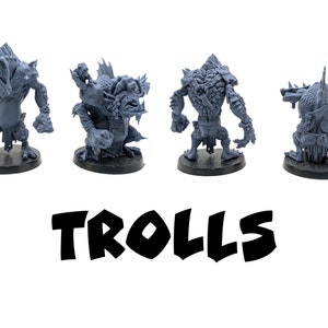 Trolls - BruteFun Miniatures