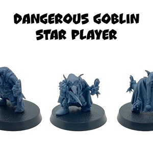 危険なゴブリンのスタープレイヤー - BruteFun Miniatures
