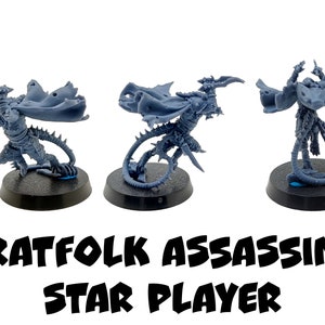 Ratfolk Assassin Star Player - BruteFun Miniatures
