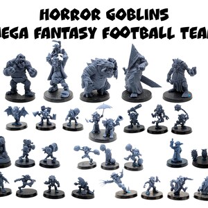 Horror Goblin Mega Fantasy Football Team - UGNI Miniatures