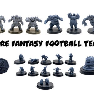 Ogre Fantasy Football Team - Realm of Paths
