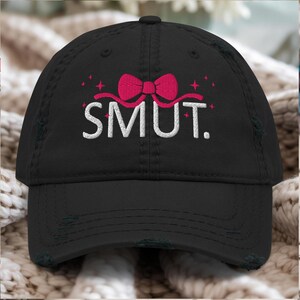 Smut Books Hat, STFUATTDLAGG, Dark Romance Hat, Hot Literate, Bookish Gift, Enemies to Lover, Baseball Cap, Distressed Dad Hat, Embroidered