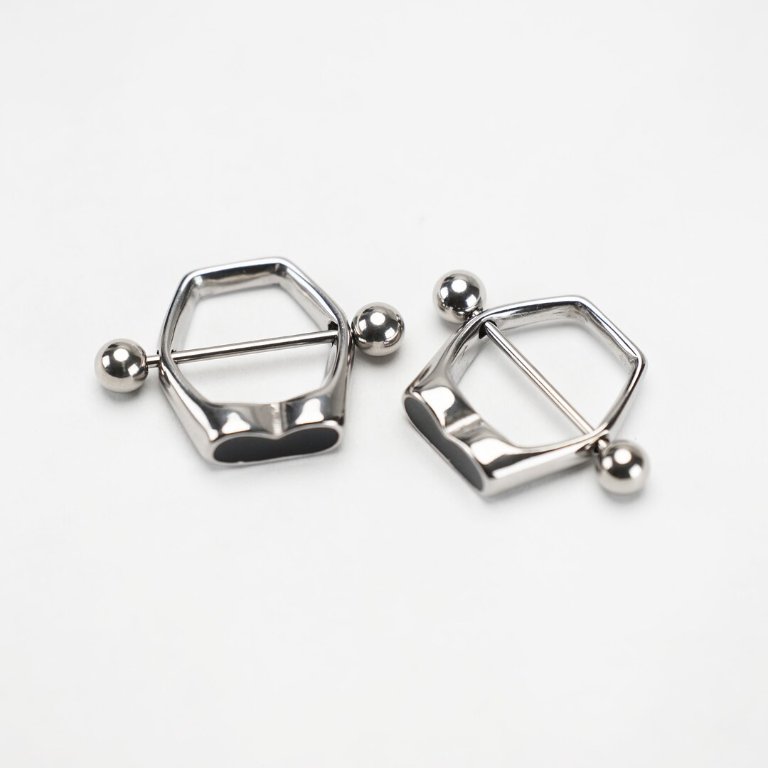 Nipple Rings, Gothic Nipple Jewelry,stainless Steel Nipple Ring