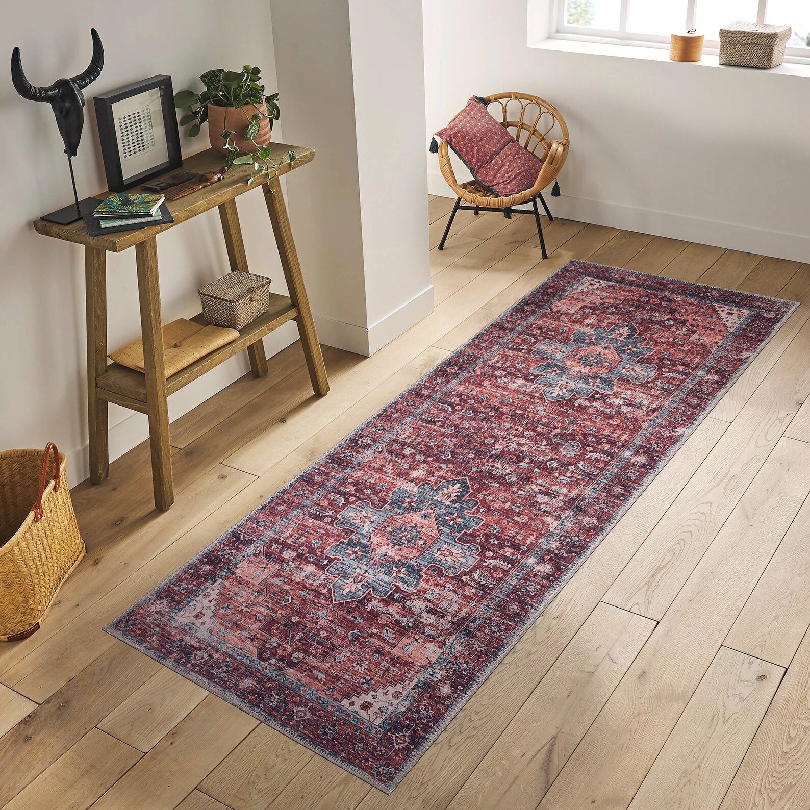 Adiva Rugs Machine Washable Area Rug for Living Room Bedroom Etsy