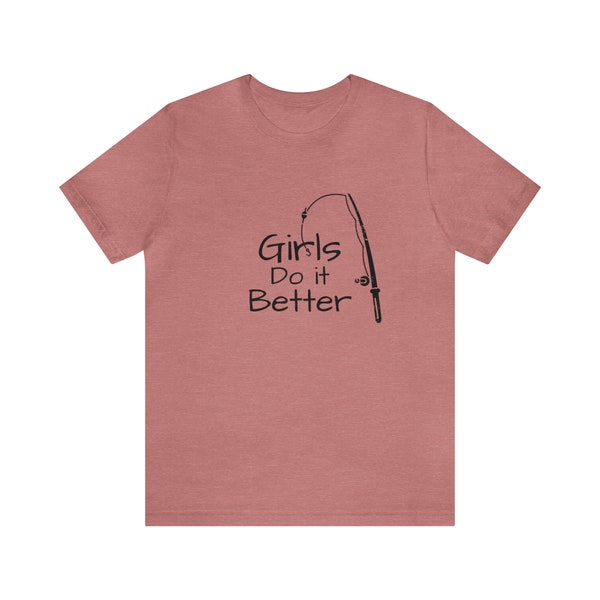 Girls Fishing, Girls Fishing Shirts, Girls Who Fish, Fisherwoman Shirt, Fisherwoman Gift, Gift for Girls Who Fish, Gift for Fisherwoman, Fis