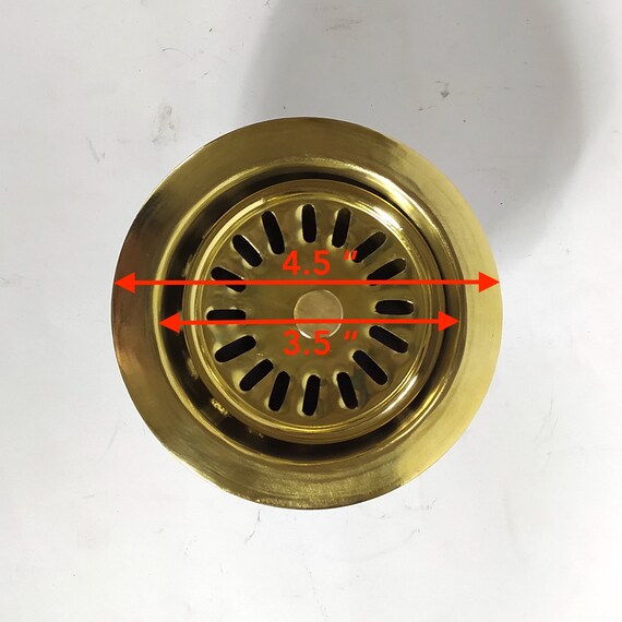 Bouchon D'évier 4,5 Pouces En Inox - Panier De Vidange Avec Filtre Pour Cuisine