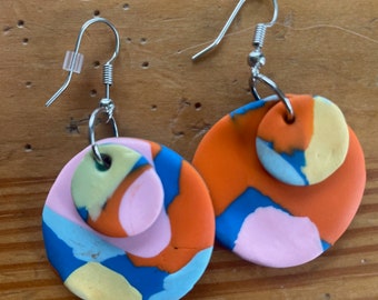 Handmade Polymer Clay Earrings