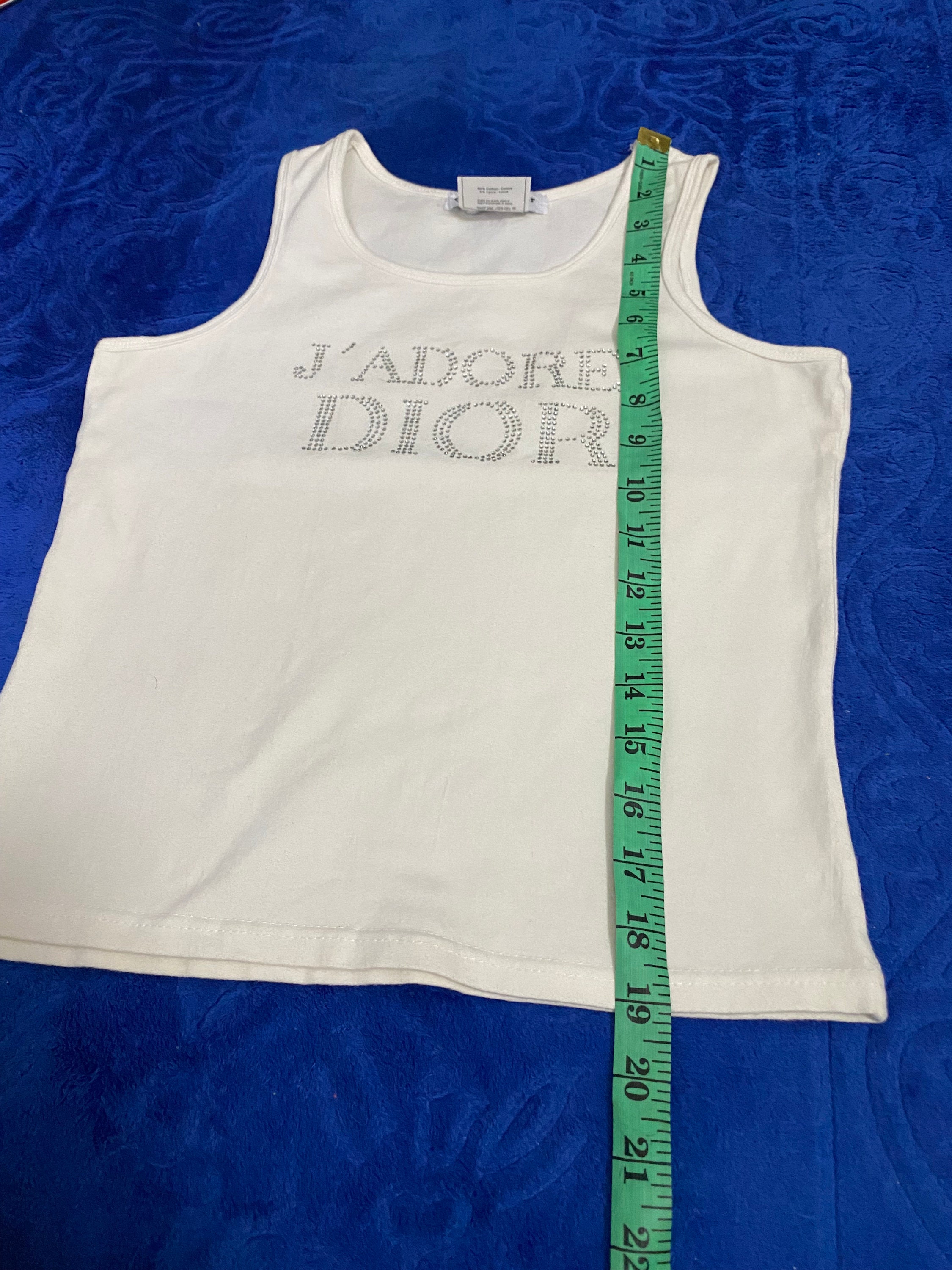 Christian Dior Top Tank - Etsy Christian Dior Top Tank - Etsy