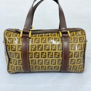 Vintage Fendi Zucca boston bag