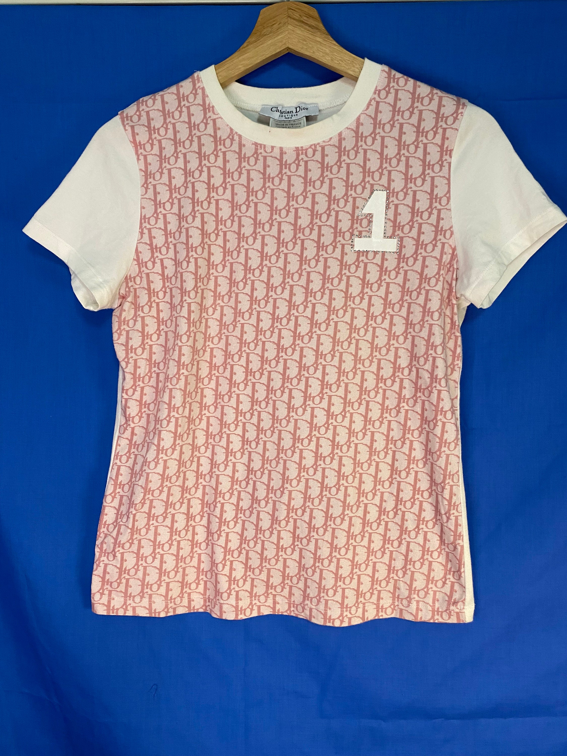Pink dior t shirt - Etsy 日本