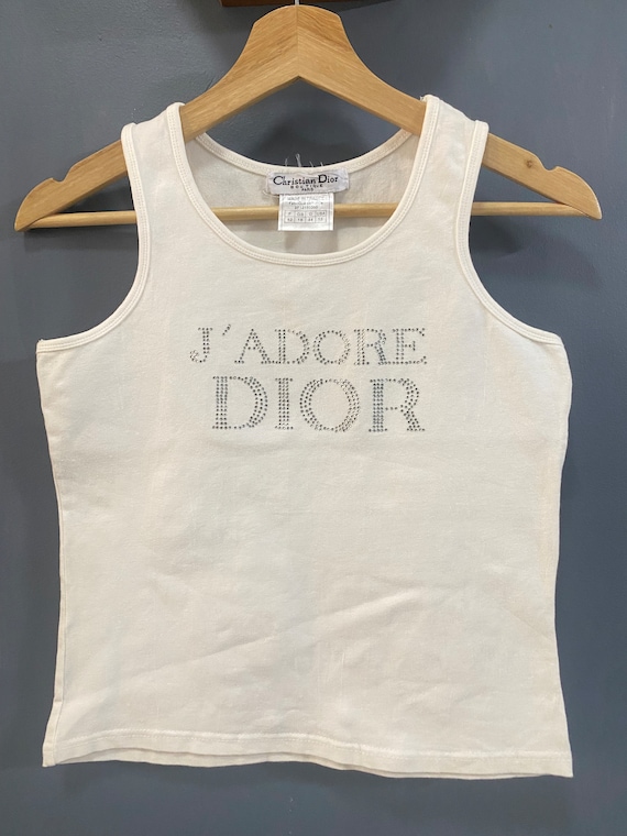 Christian Dior Top Tank - Etsy Christian Dior Top Tank - Etsy