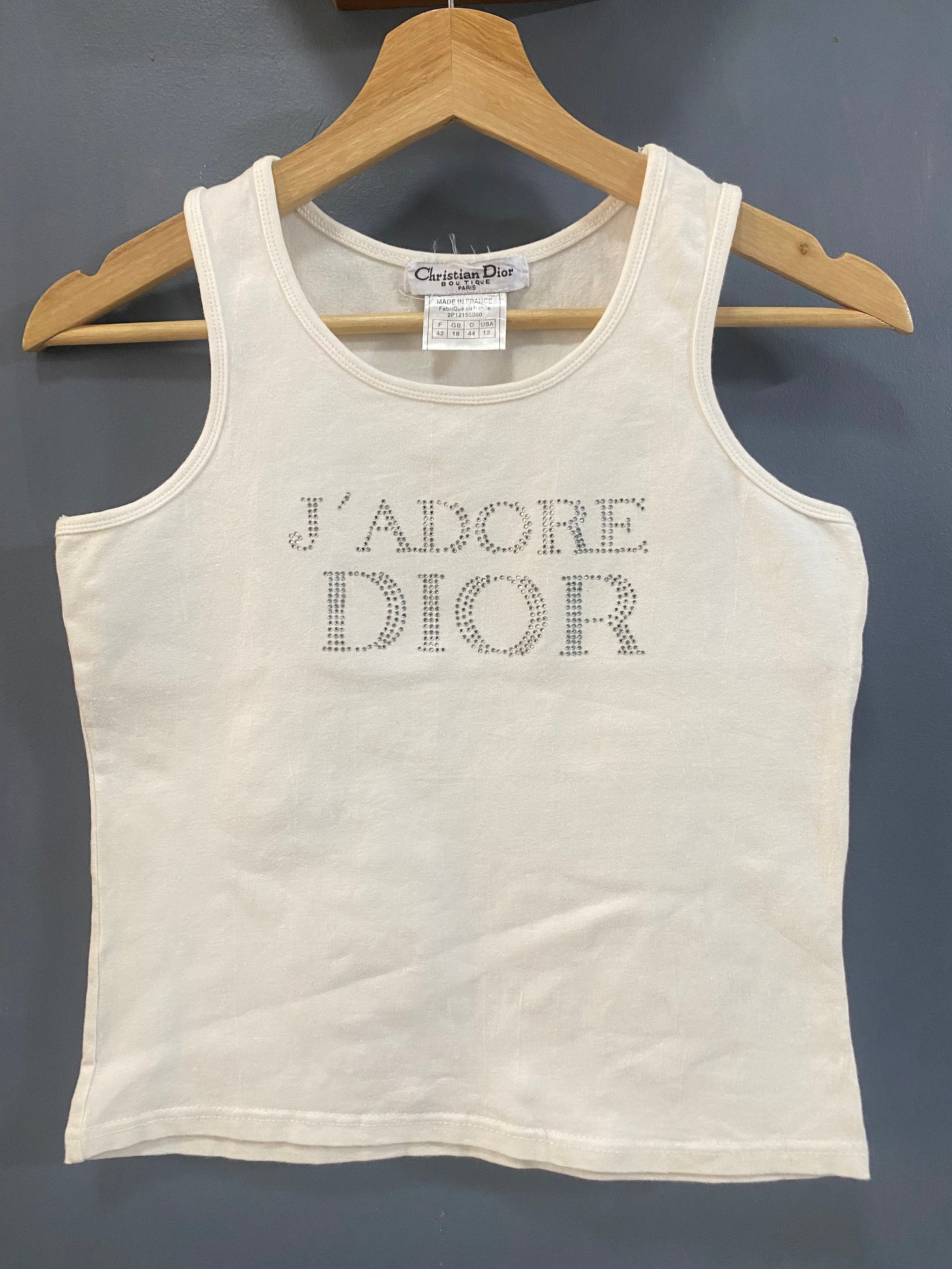 Jadore dior tank top - Etsy 日本 Jadore dior tank top - Etsy 日本