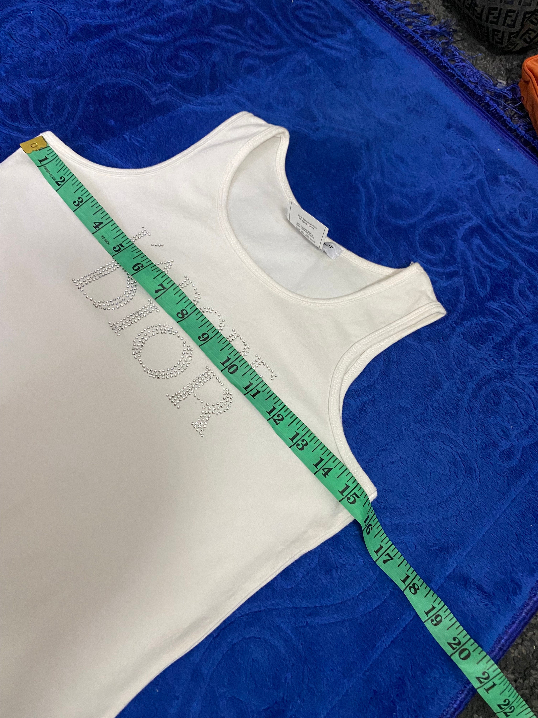Christian Dior Top Tank - Etsy Christian Dior Top Tank - Etsy