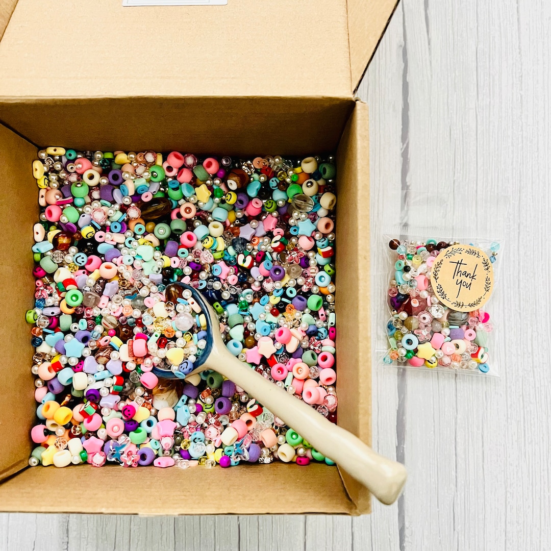 Bead Confetti / Mixed Bead Confetti / Random Bead Confetti / Etsy