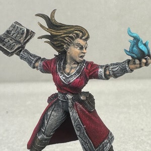 Painted miniature/Artisan Guild/Wizard/Mage/Apprentice/Pathfinder