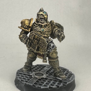 Painted Miniature/Royal Guard/Golden Space Warrior