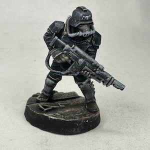 Painted Miniature, Death Corps, Space Soldier, Stationforge, Guardsman, Infantry, Killteam
