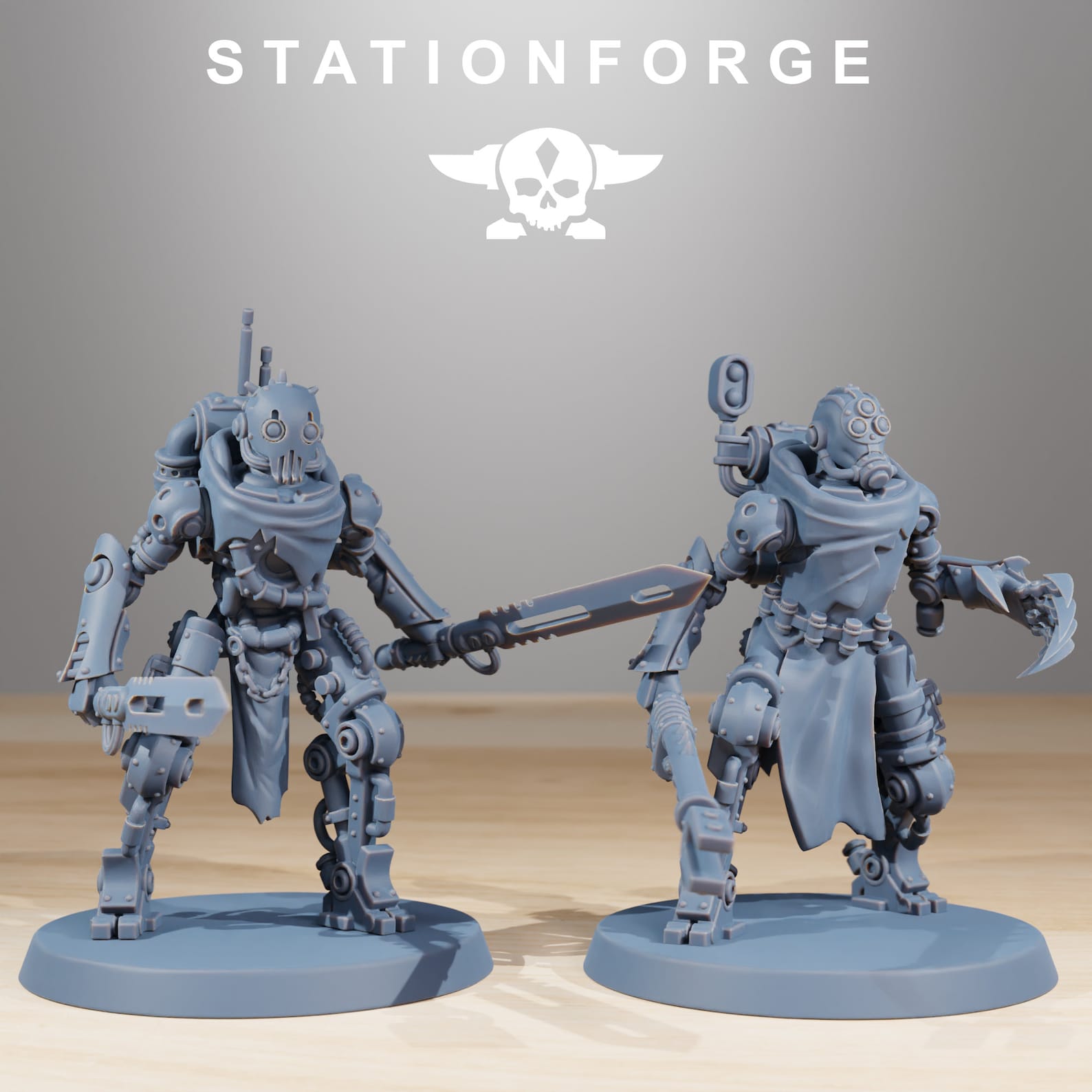 Stationforge Miniatures/scavenger Junkbots/ - Etsy