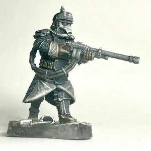 Painted Miniature, Death Corps, Space Soldier, The Makers Cult, Guardsman, Heavy Trooper